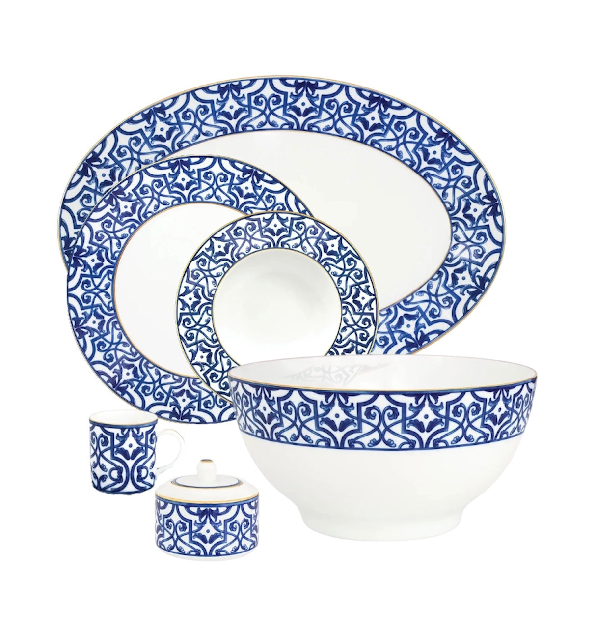 Set 21 pièces blue legacy