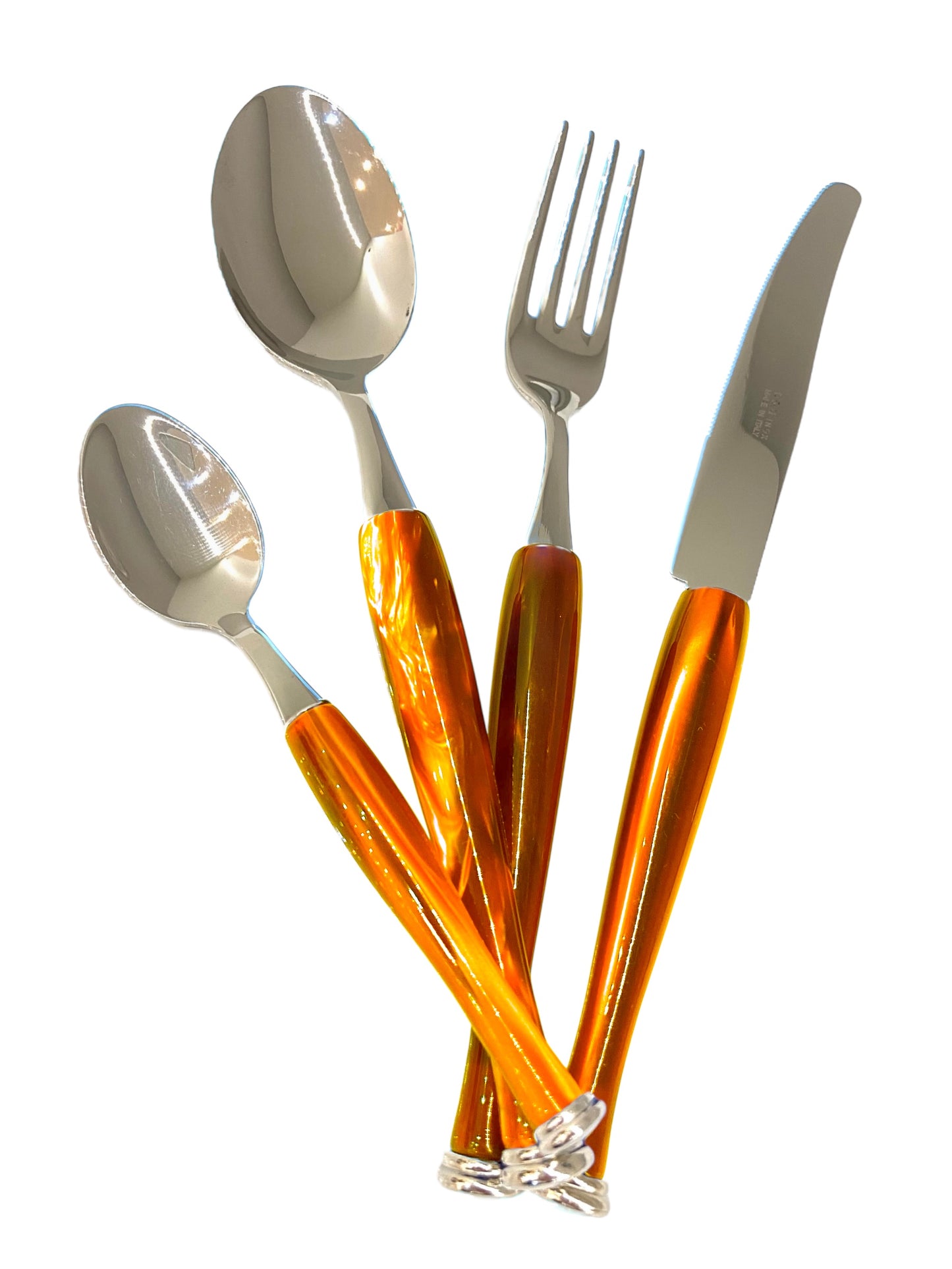 Couverts italiens | Motivi orange