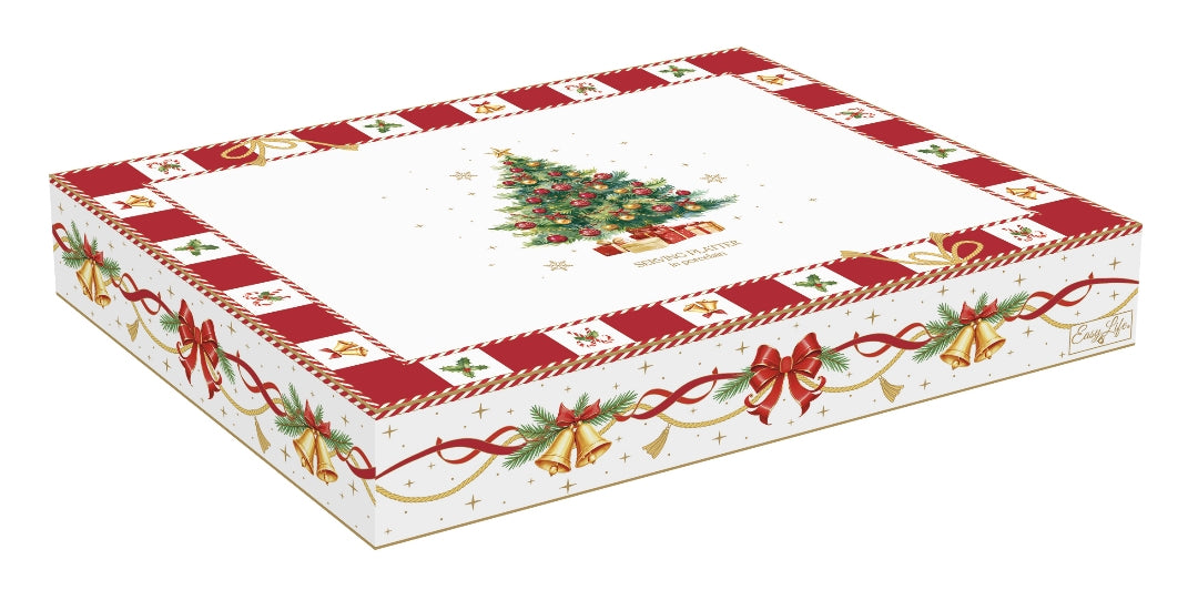 Plat forme de sapin en porcelaine - Christmas Tale