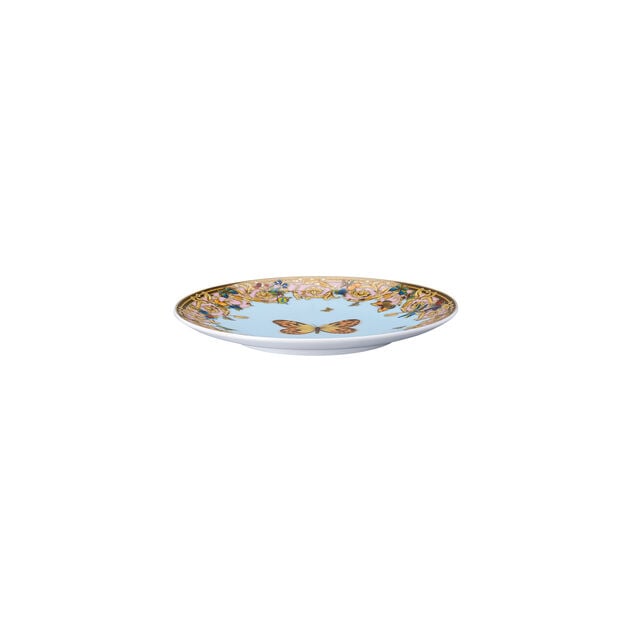 Assiette à pain 17cm en porcelaine - Le jardin de Versace