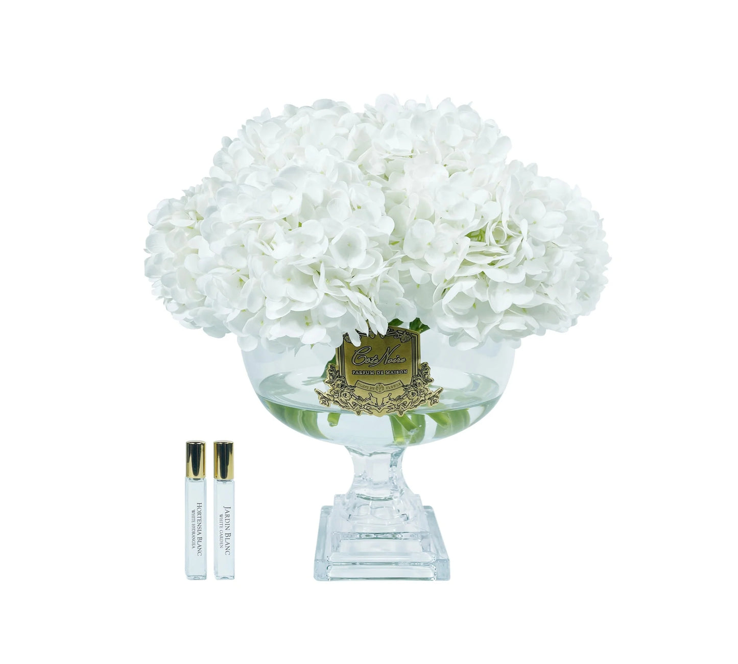Large white hydrangea bouquet
