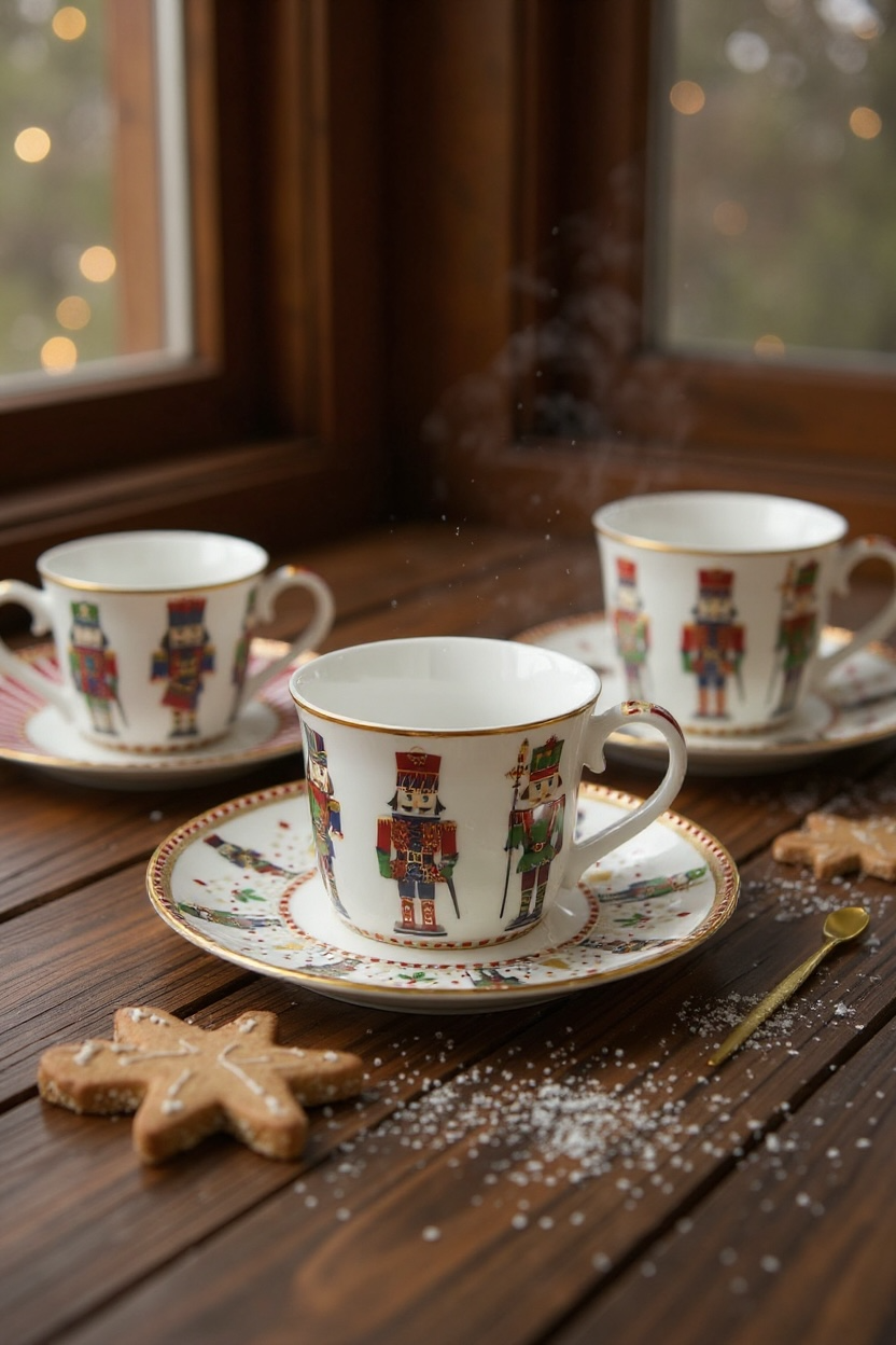 Nutcracker tasse à thé