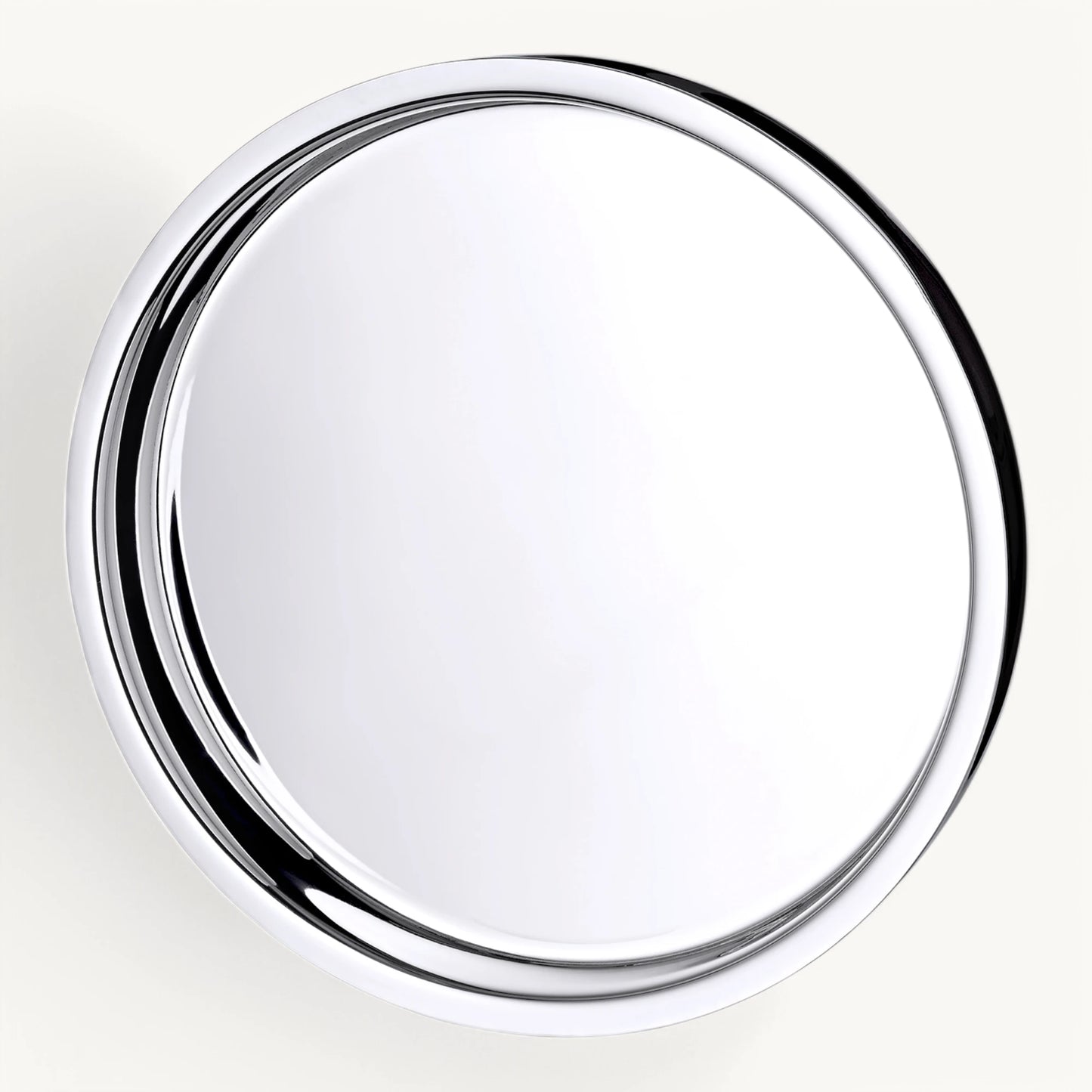Plateau de Service Alba – Inox Poli Miroir 55 cm