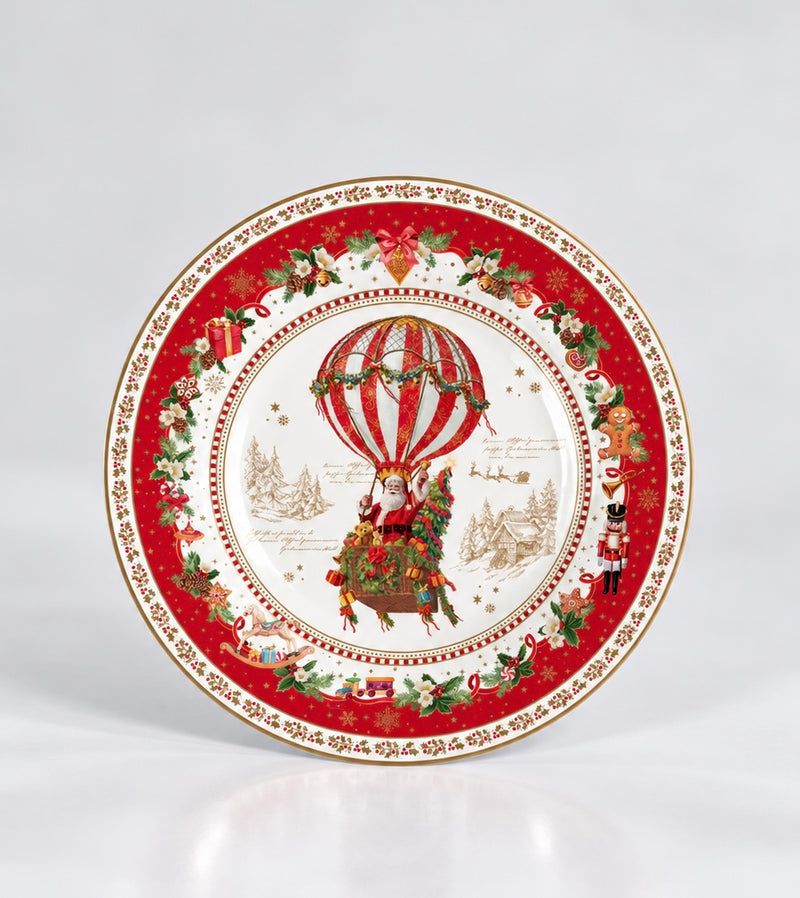 Assiette à dessert de Noël 19 cm - Christmas memories