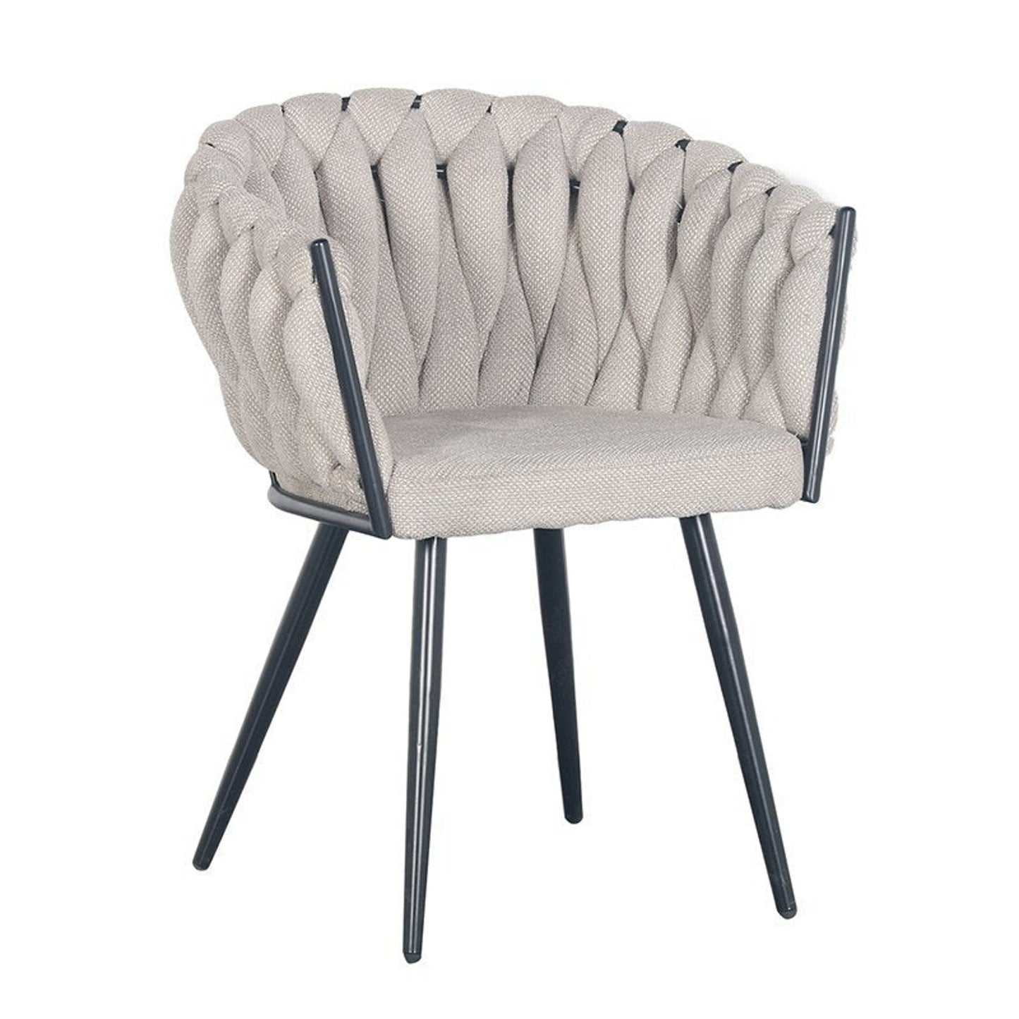 Chaise Wavee Beige - Maison porcel | Porcelaine