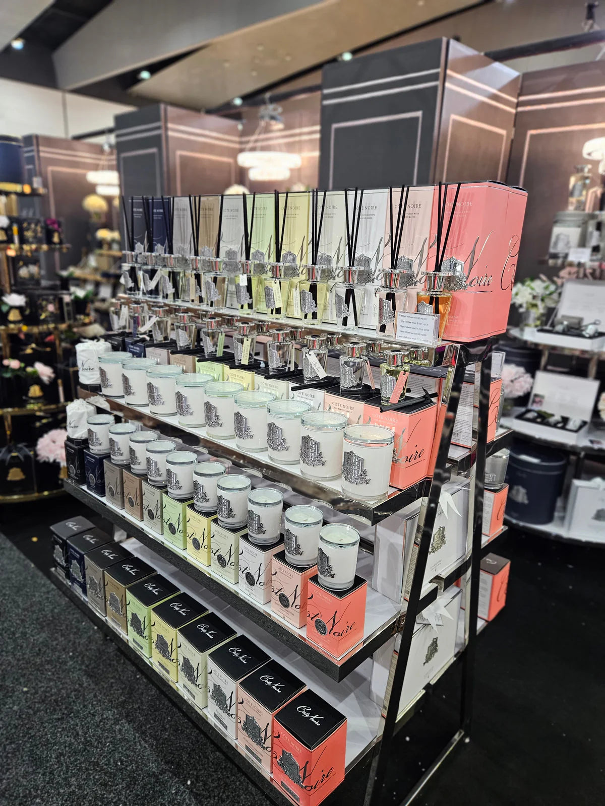 150ml diffuser fleur-de-lis silver badge