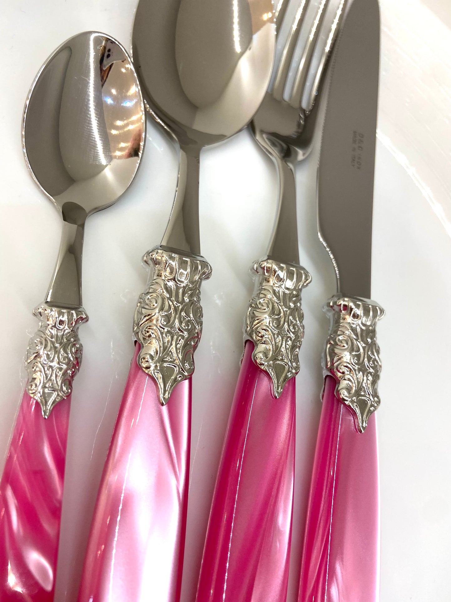 Paris argent rose - Maison porcel | Porcelaine