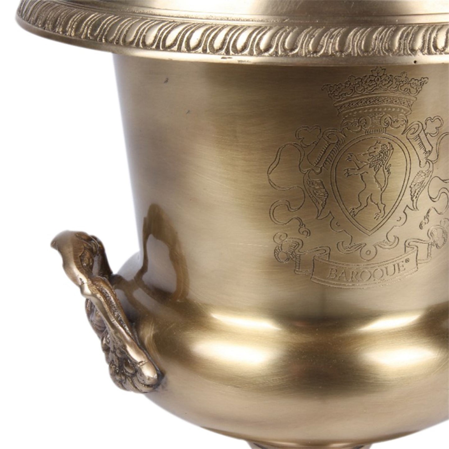 Small Prestige champagne bucket 25cm in gold-plated brass