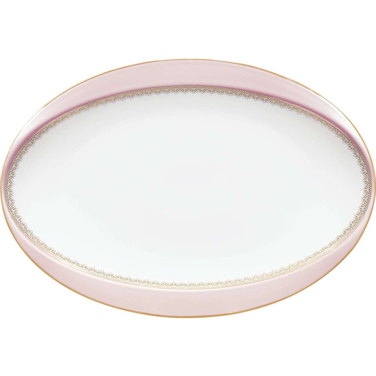 Grace plat 40cm - Maison porcel | Porcelaine