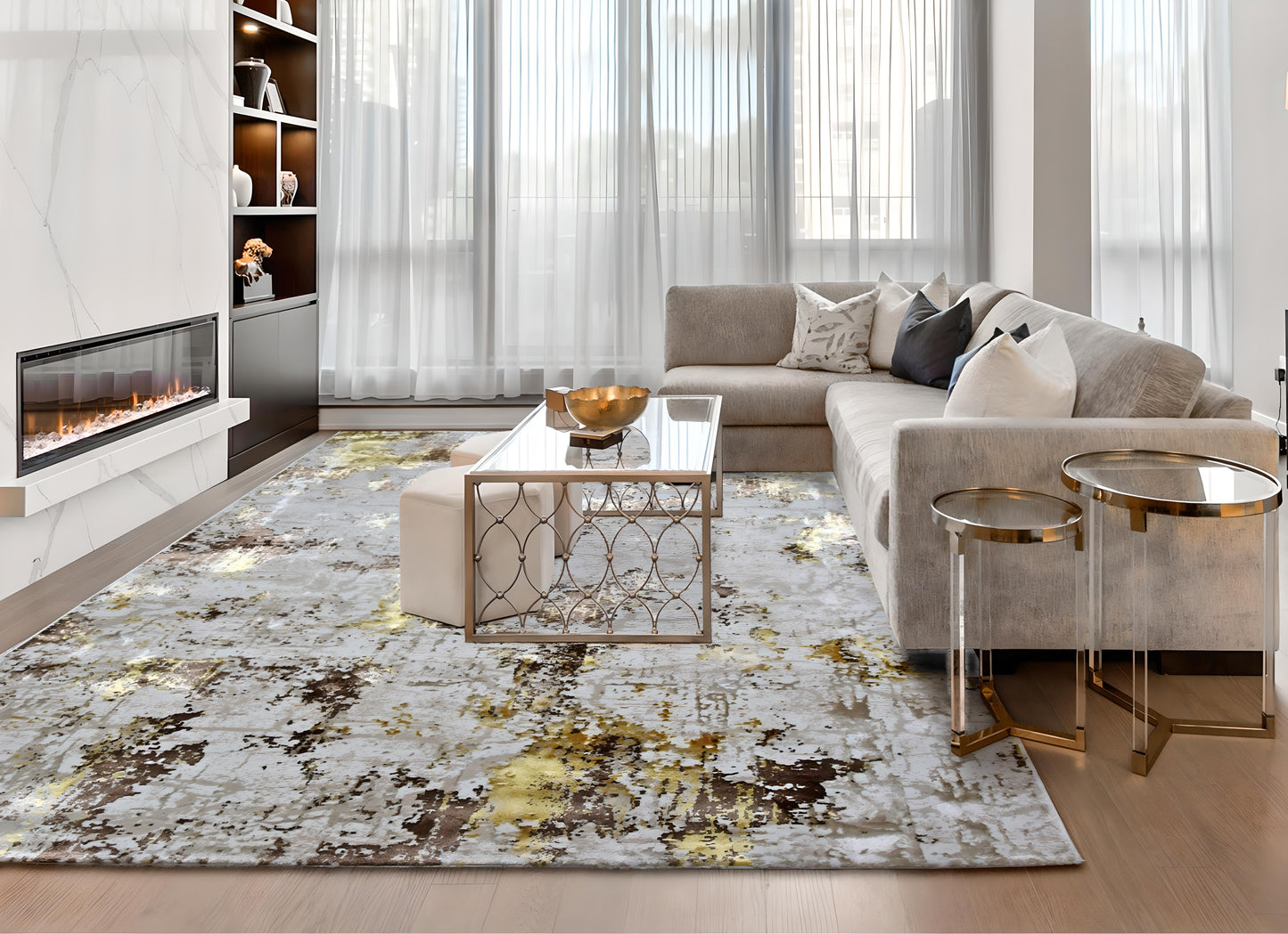 Tika - gold - Maison porcel | Porcelaine