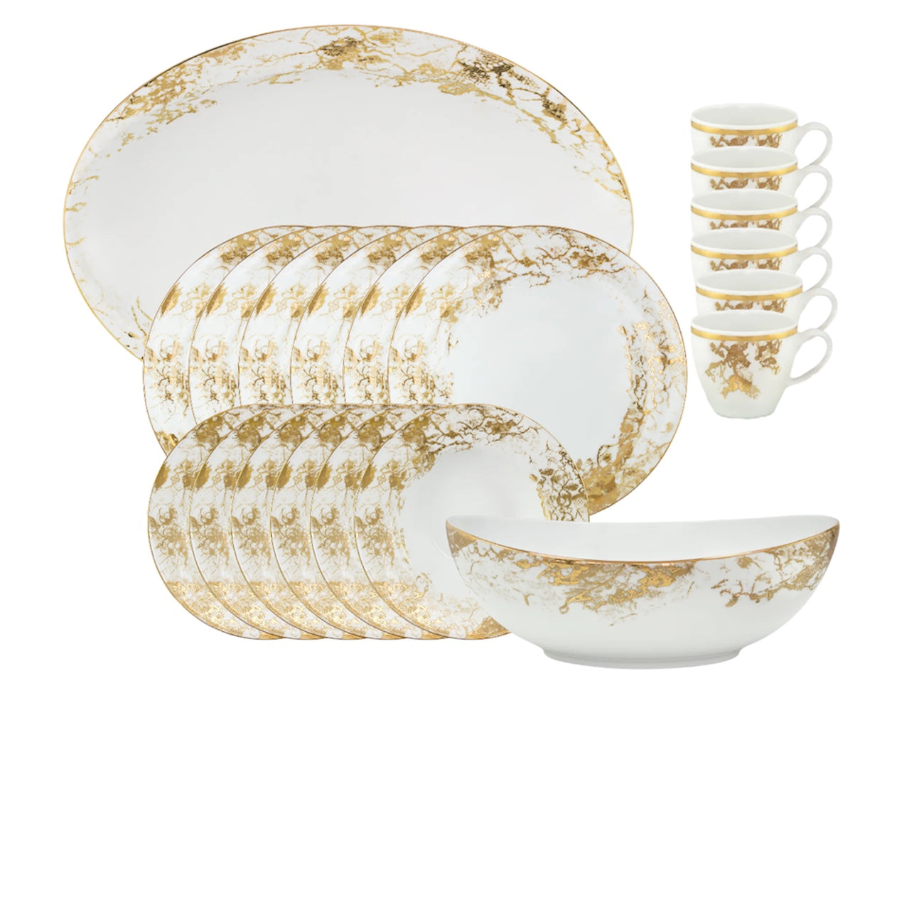 Belle Epoque set of 20 pieces