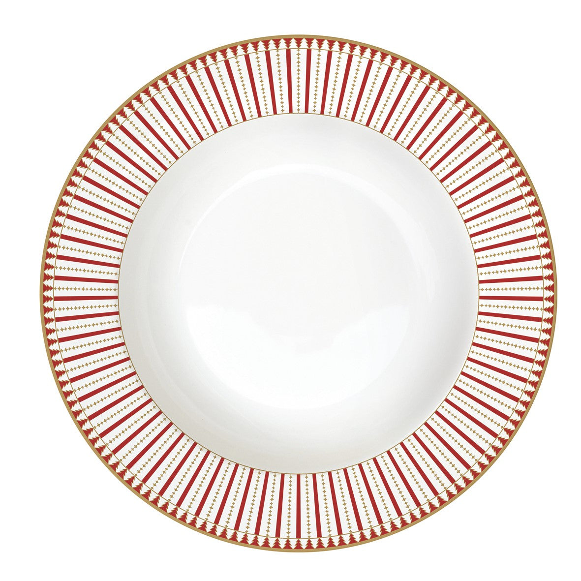 Porcelain soup plate – Christmas magic