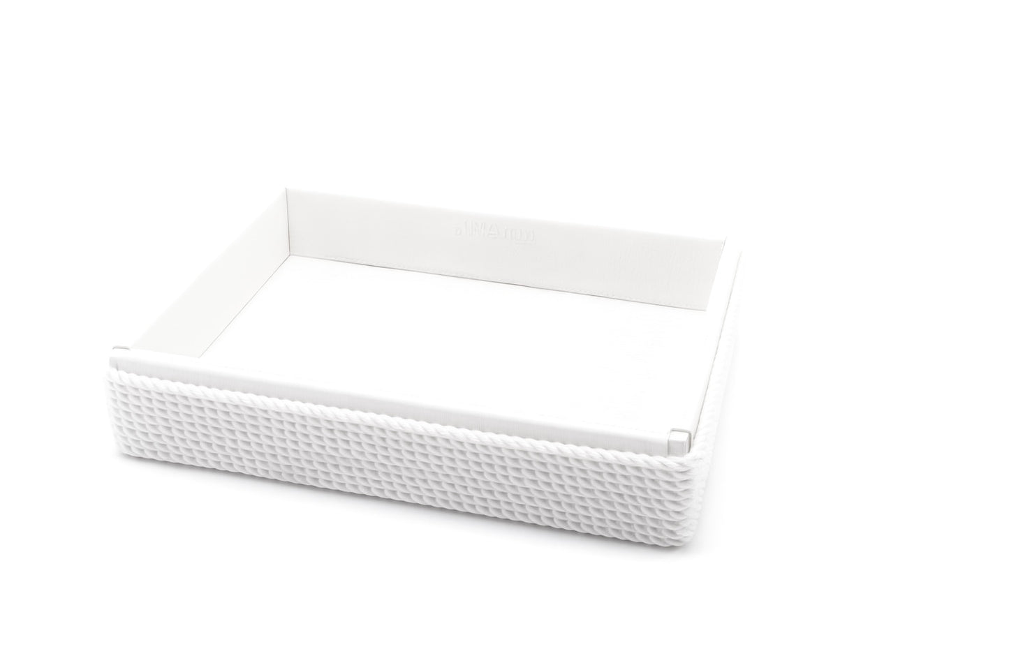 Rectangular tray 42cm white