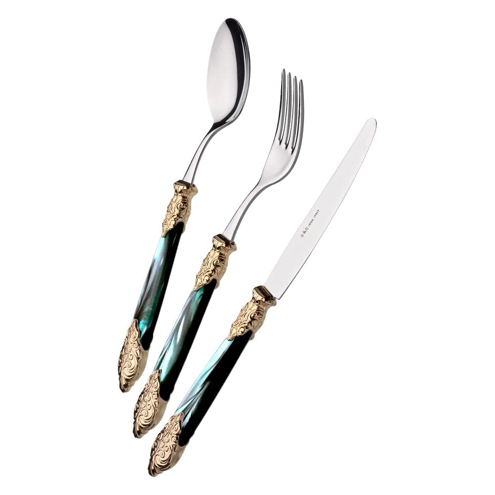 Versailles doré vert - Maison porcel | Porcelaine