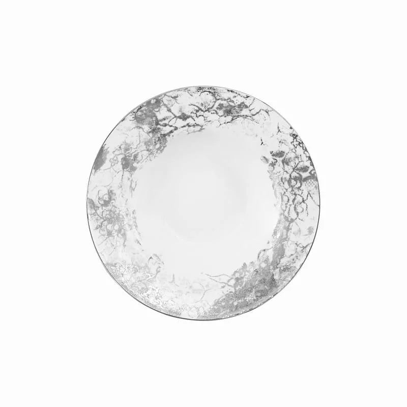 Belle époque argent assiette creuse 23cm - Maison porcel | Porcelaine