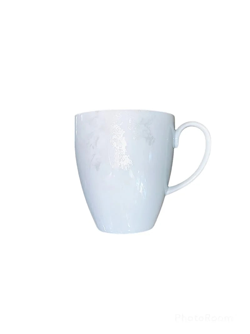 Belle époque white mug - Maison porcel | Porcelaine