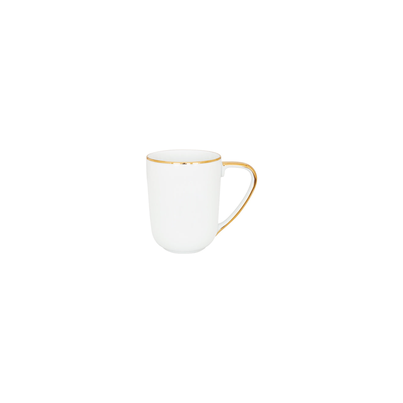 Premium Gold mug 25cl - Maison porcel | Porcelaine