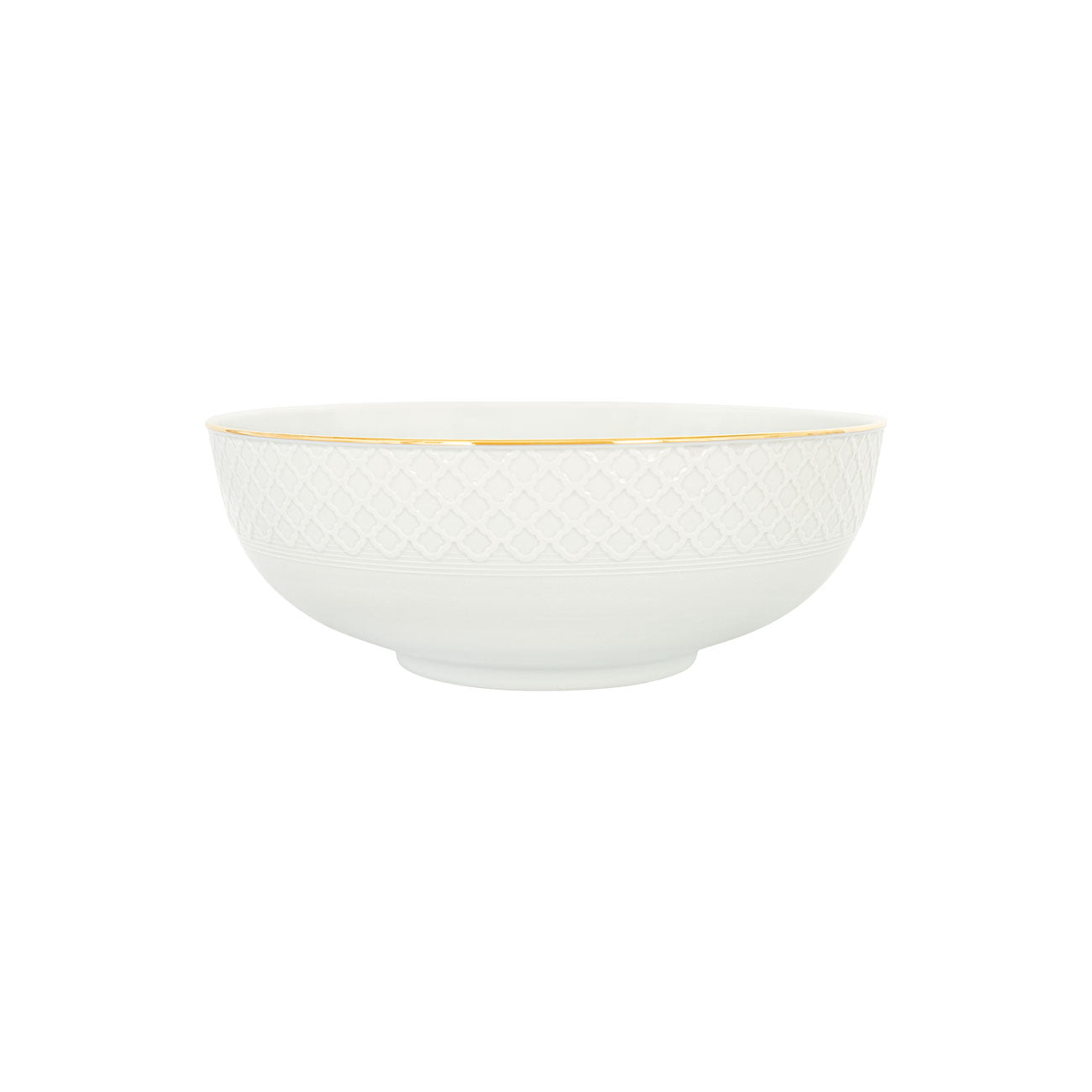 Empire Gold saladier 25cm - Maison porcel | Porcelaine