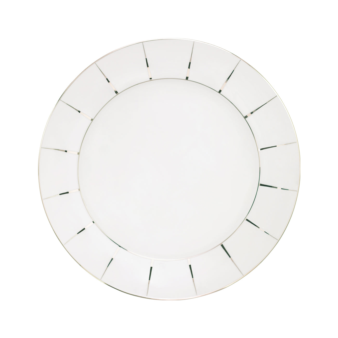 Excentric assiette de présentation 31cm - Maison porcel | Porcelaine