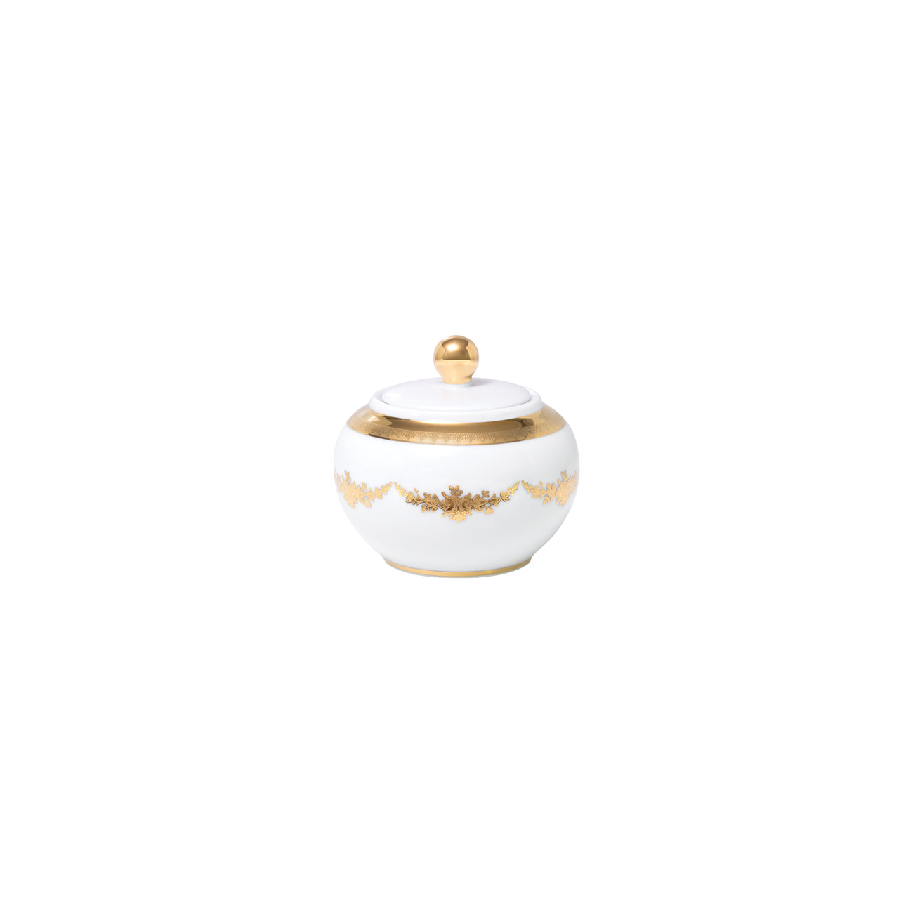 Imperio Gold sucrier - Maison porcel | Porcelaine