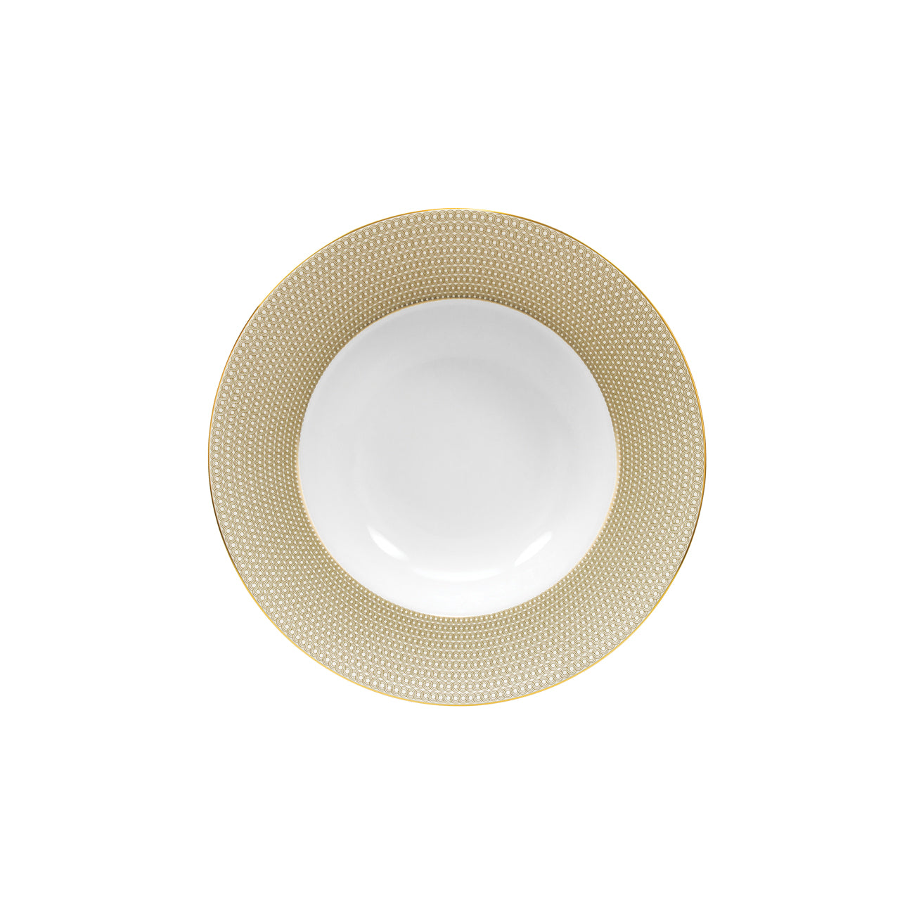 Infinity assiette creuse 22cm - Maison porcel | Porcelaine