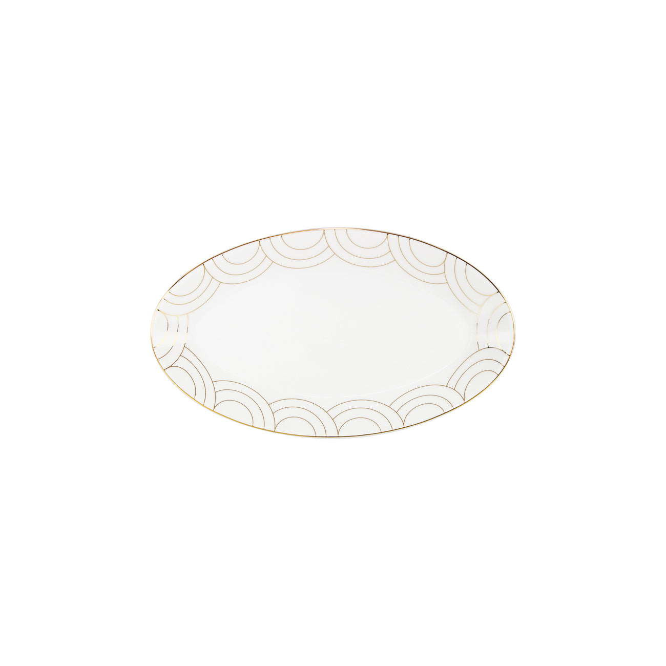 Infinity plat 22cm - Maison porcel | Porcelaine