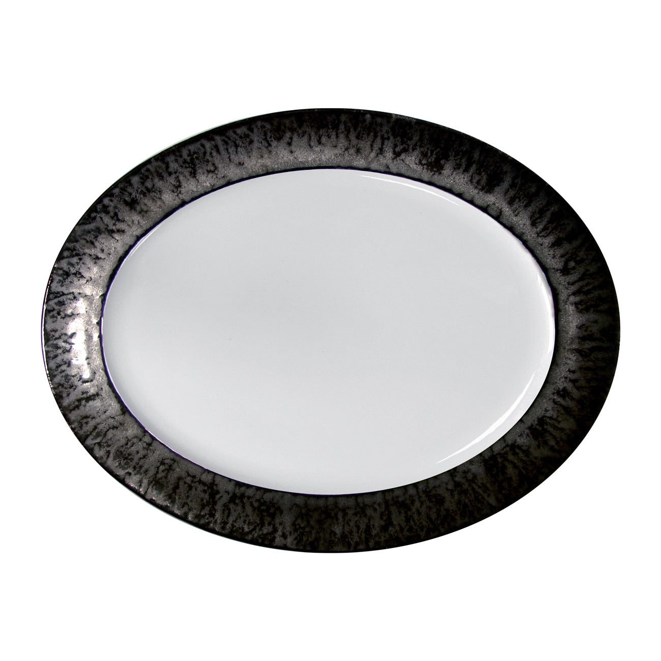 London plat 35cm - Maison porcel | Porcelaine