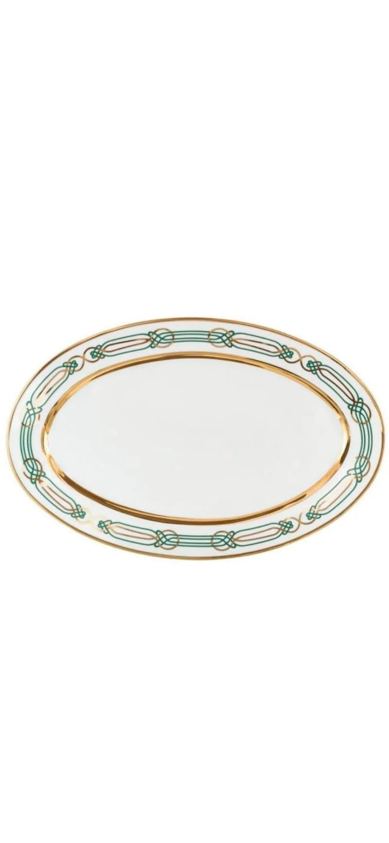 Liberty plat 39cm - Maison porcel | Porcelaine