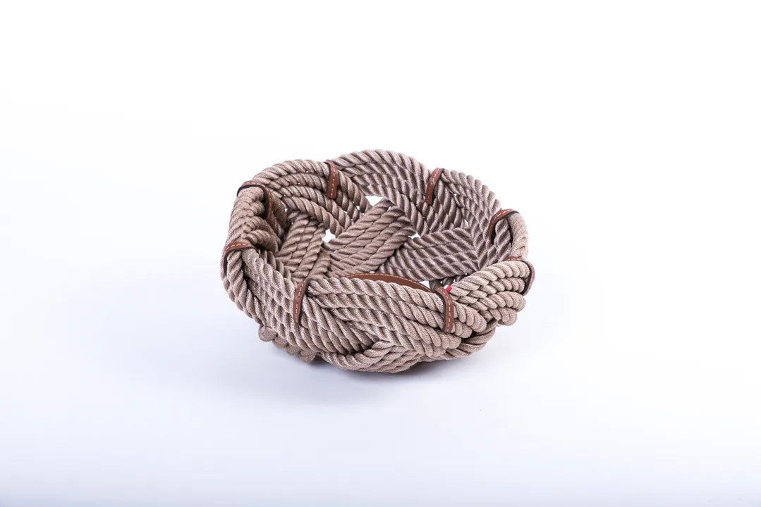 Moyen panier 26cm marron - Maison porcel | Porcelaine