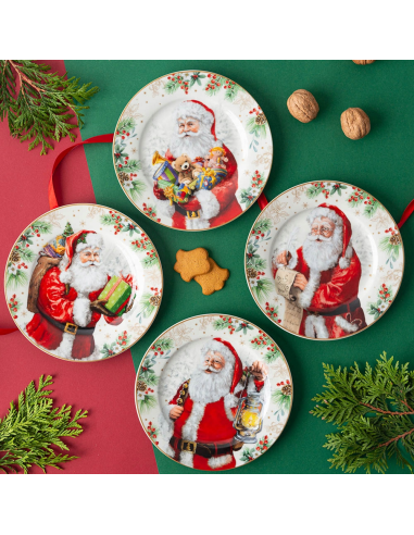 Santa coffret 2 mugs - Maison porcel | Porcelaine