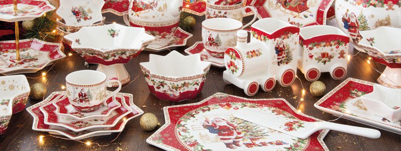 Christmas memories tasse à thé - Maison porcel | Porcelaine