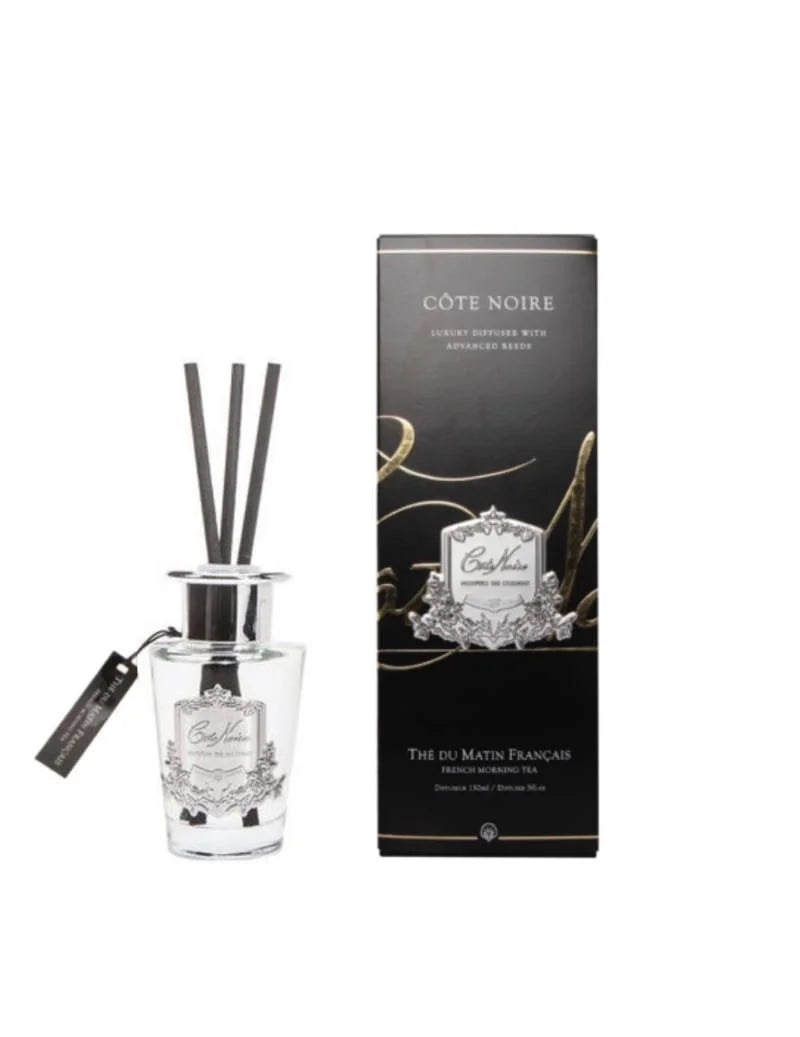 Diffuseur 150ml thé du matin français argent - Maison porcel | Porcelaine