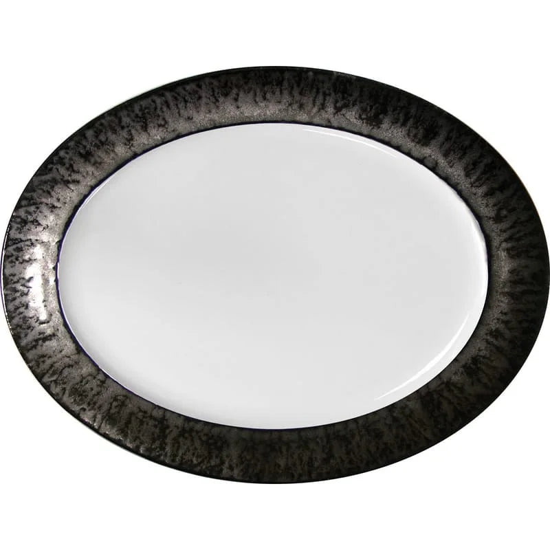 London plat 39cm - Maison porcel | Porcelaine