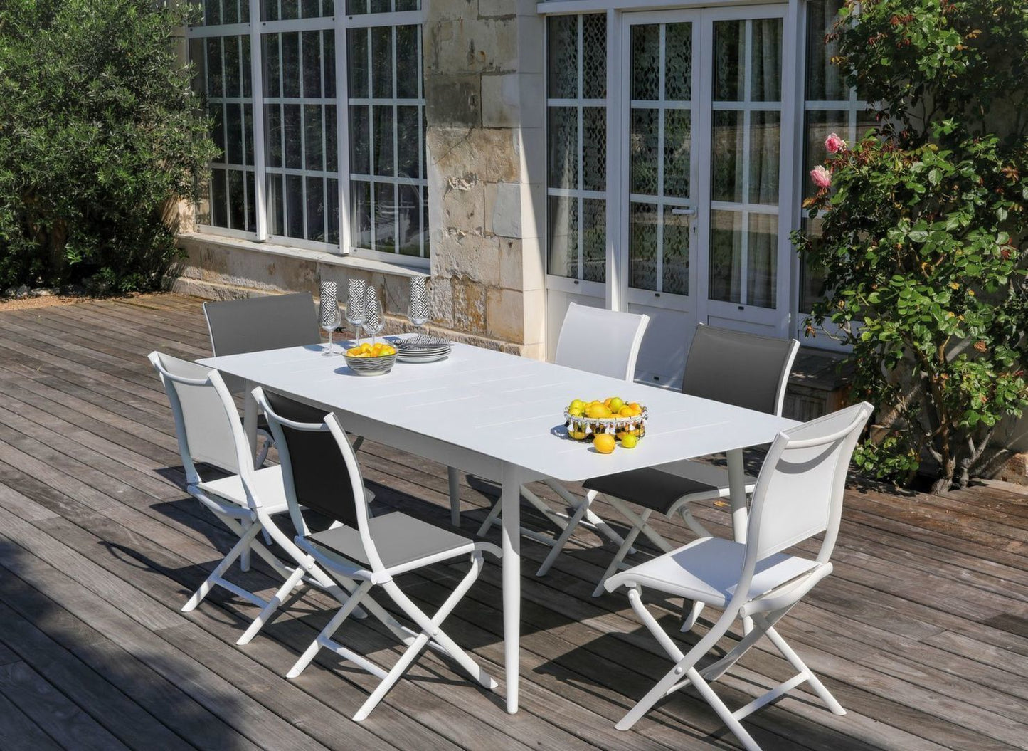 Chaise OCEO blanche (arrivage 25 mars ) - Maison porcel | Porcelaine