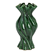 Emerald Sculptural Vase