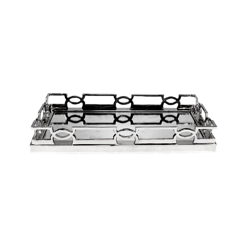 Plateau luxury miroir 44cm