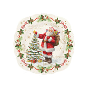 20cm porcelain plate - Magic Christmas