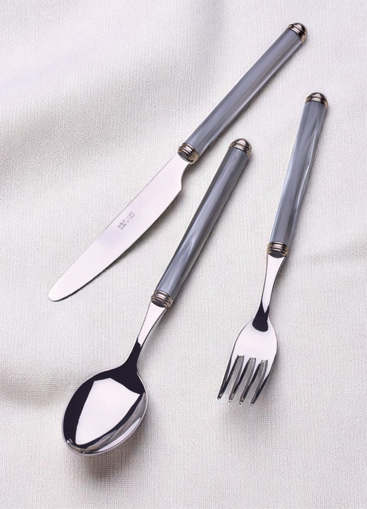 Couverts italiens | Idis gris