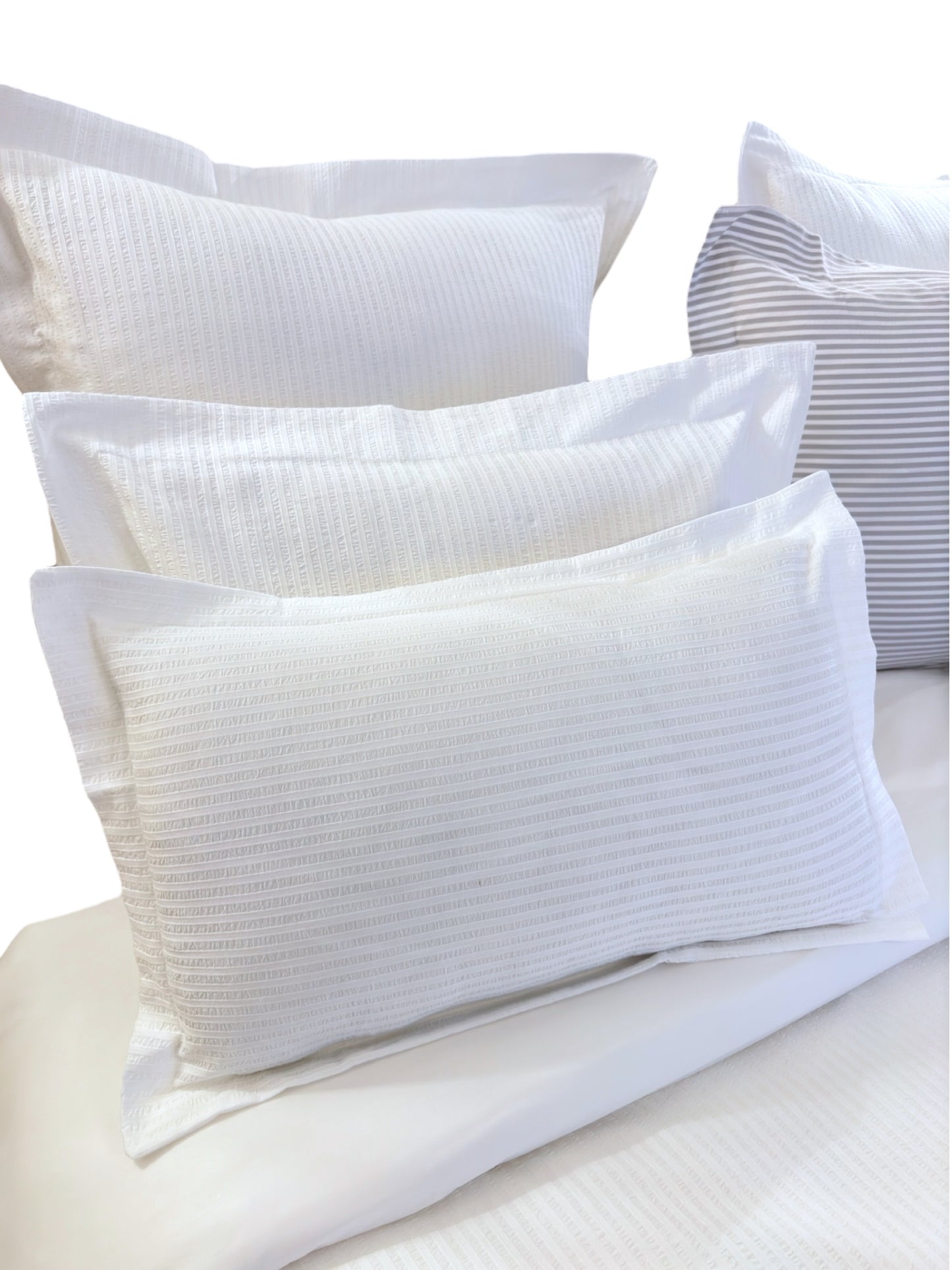 Housse de couette - Oxford Nantes Blanc