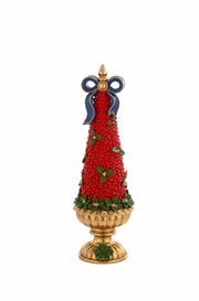 Sapin de Noël en Résine avec noeud – 41 cm