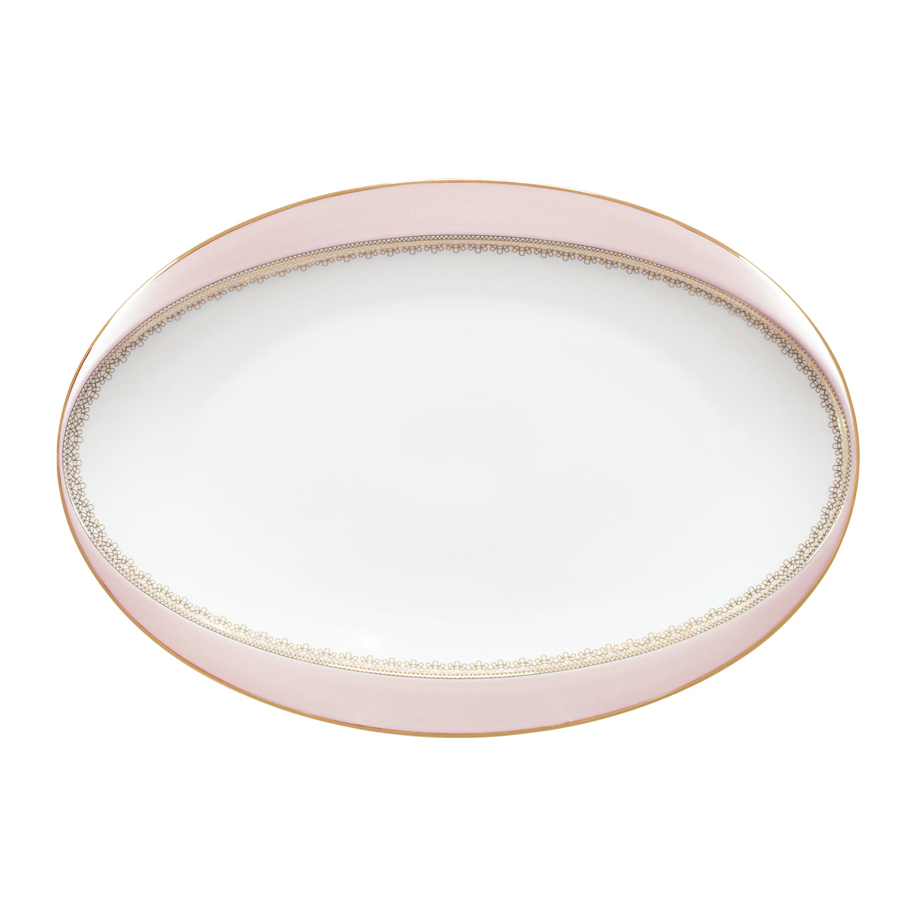 Grace plat 35cm - Maison porcel  | Porcelaine