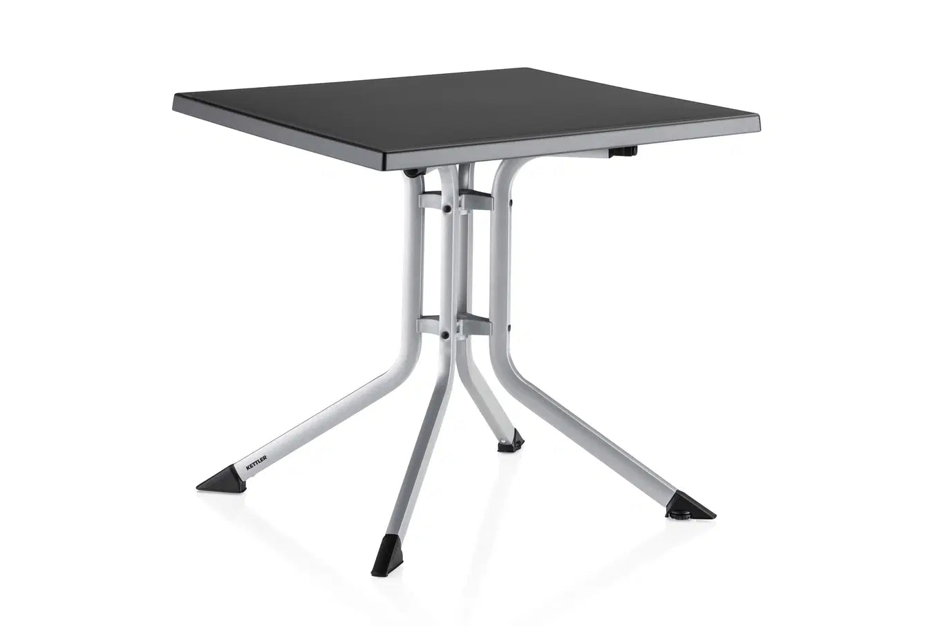 Table boulevard argent/anthracite 80cm - Kettler