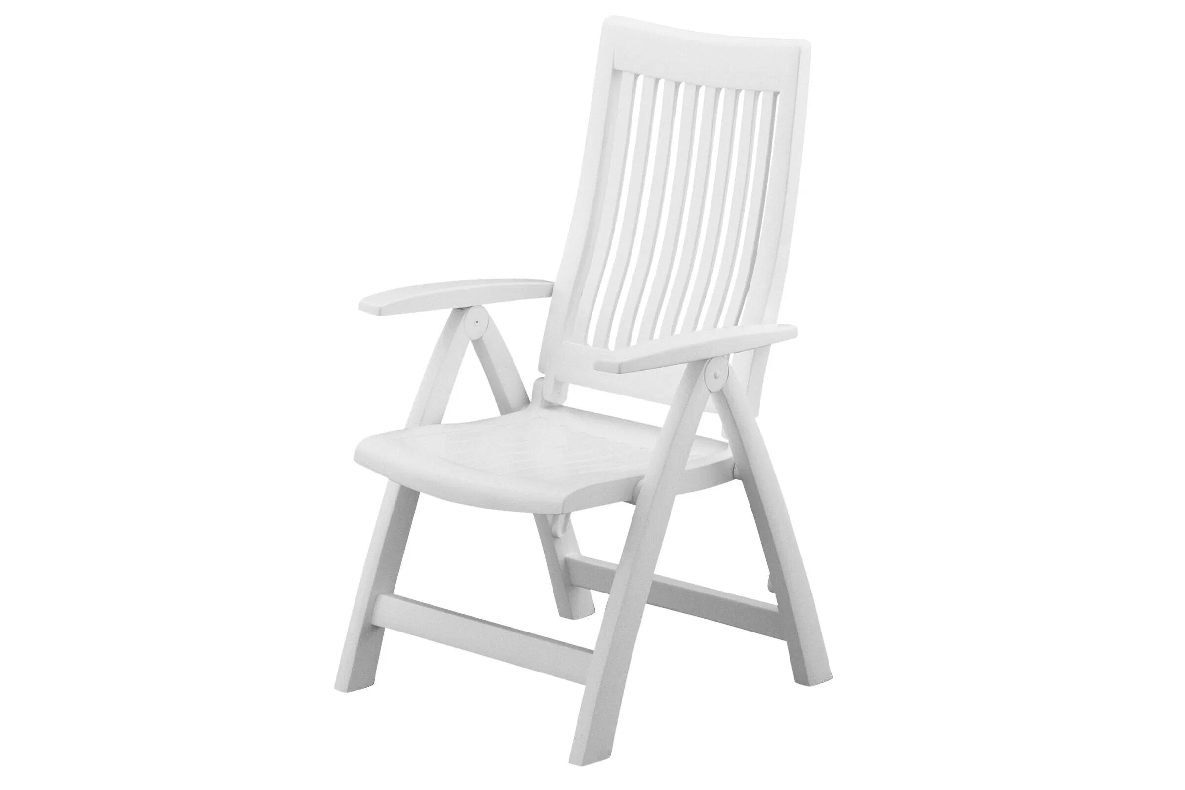 Fauteuil pliant blanc Kettler - Roma
