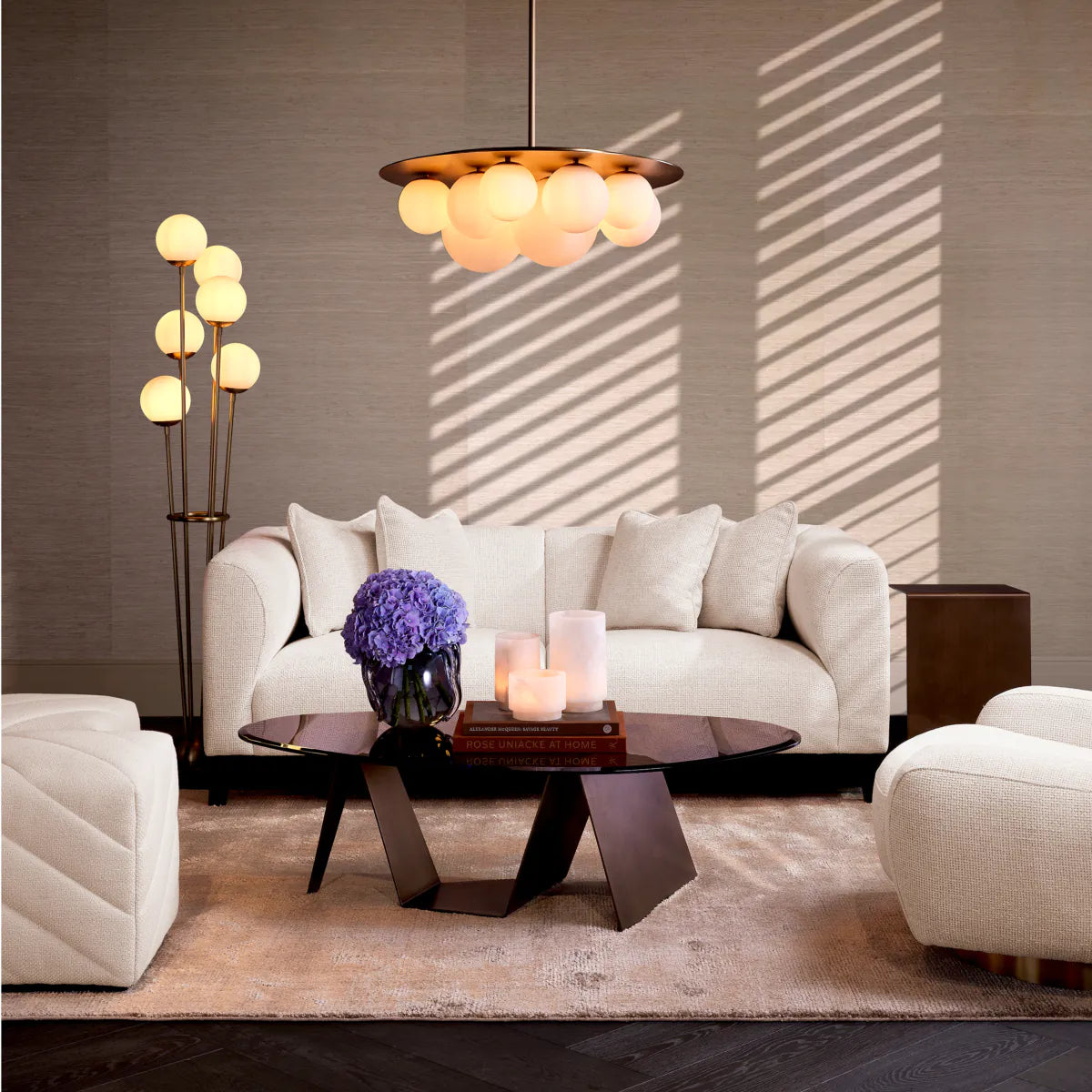 Elisa ceramic marble table 220cm