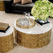 Table basse Laurenson Eichholtz – Marbre Blanc