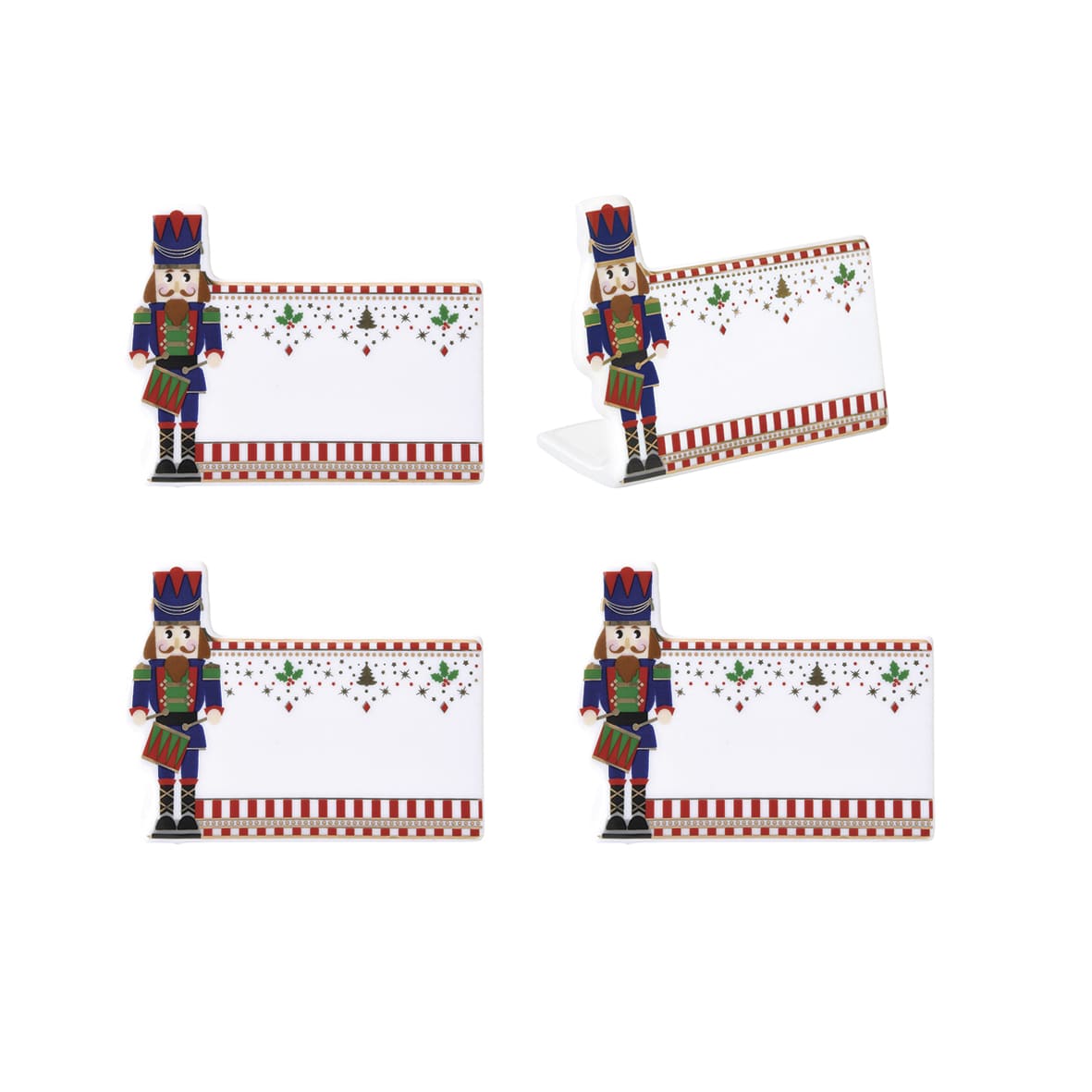 Set of 4 place cards - Nutcracker