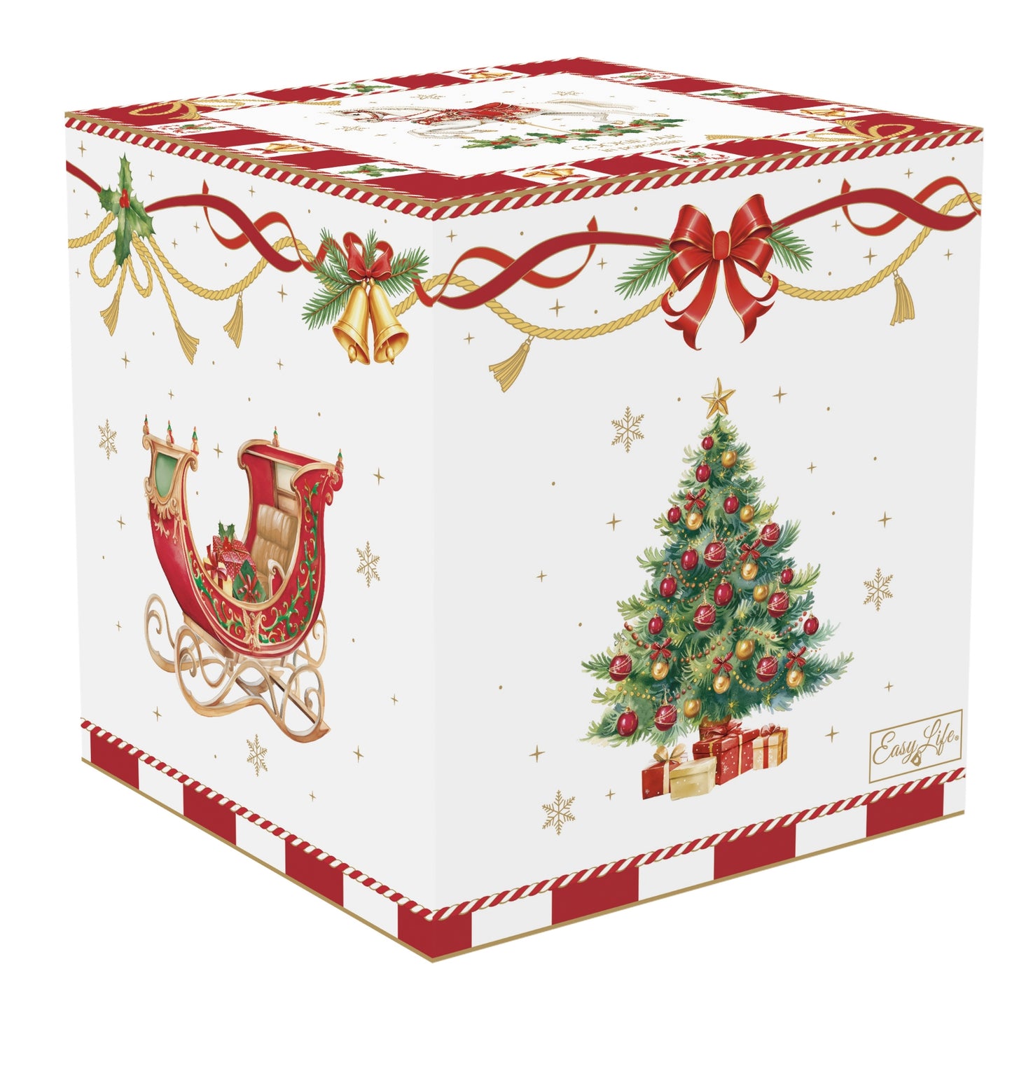 Bonbonnière en porcelaine - Christmas Tale