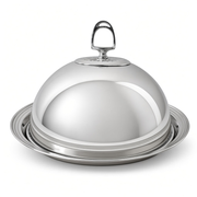 Cloche de service argenté - Chaîne