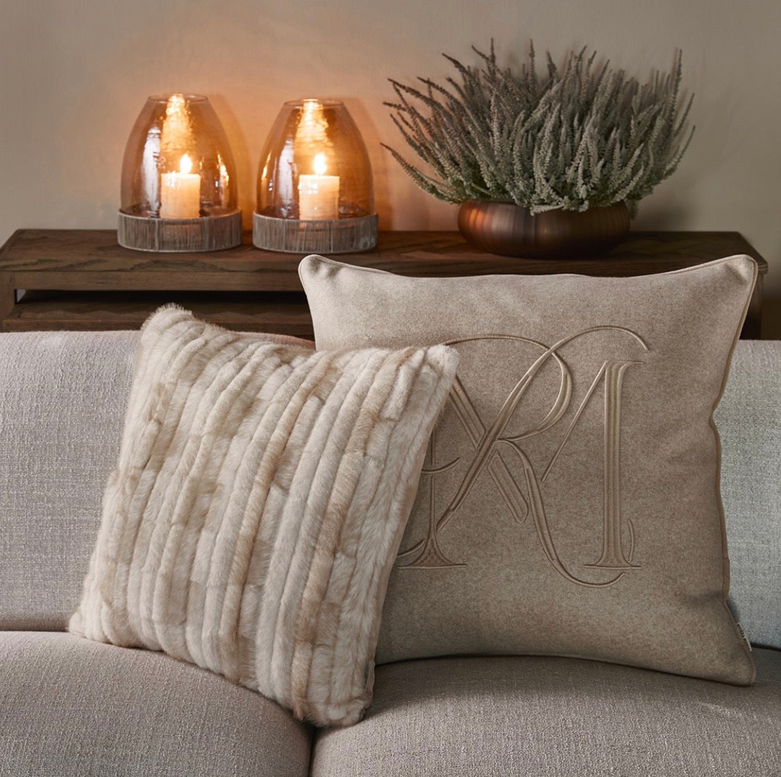 Coussin RM Avenue beige - 60cm