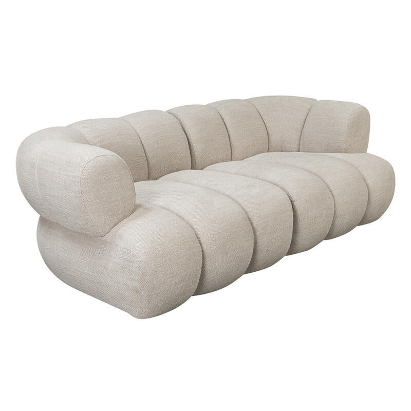 Canapé modulable New York 2/3 place - Beige